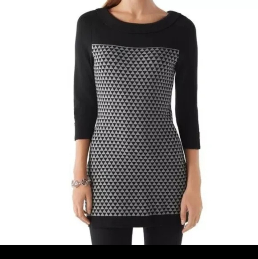 White house black market  dress / sweater Medium